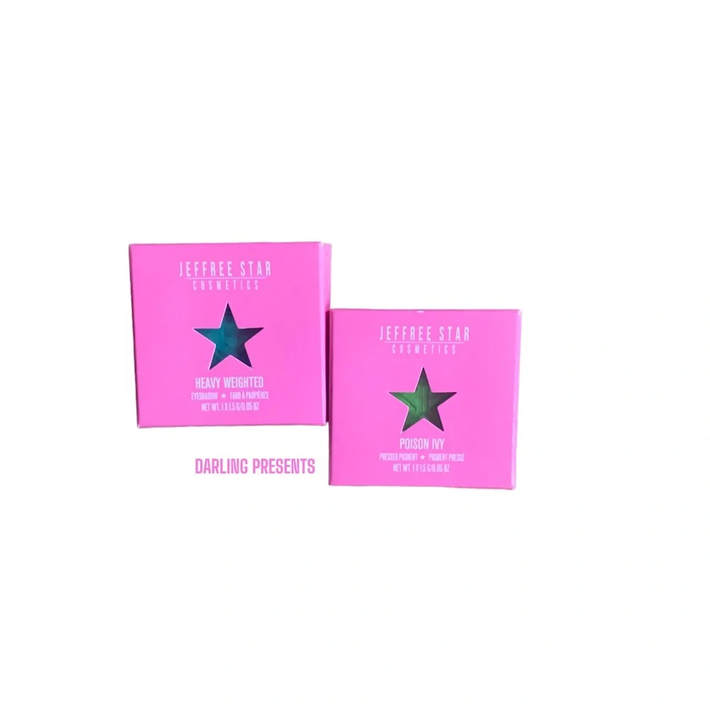 Jeffree Star Artistry Singles Set Unisex Color Poison Ivy & Heavy Weighted